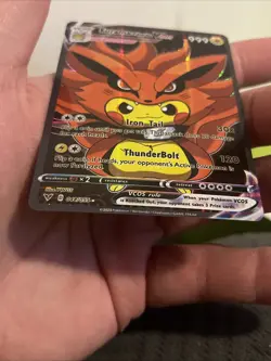 Pokemon Pikachu Custom Cosplay Card - Image 4