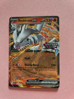 Reshiram ex 020/086 - White Flare Stamped - Miscellaneous Cards & Products Holo - Image 1