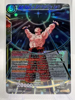 Son Goku, A Gift from the Earth BT15-095 SR Dragon Ball Super Card Game TCG - Image 1