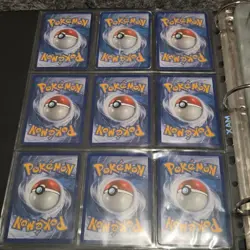 Vintage Pokemon Cards × 25 (LP-MP) + Pikachu Pro Ultra Binder - Image 2