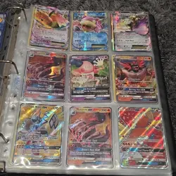 Vintage Pokemon Cards × 25 (LP-MP) + Pikachu Pro Ultra Binder - Image 3