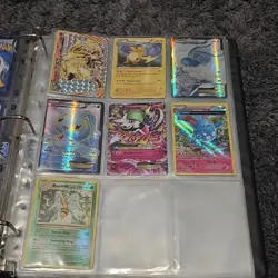 Vintage Pokemon Cards × 25 (LP-MP) + Pikachu Pro Ultra Binder - Image 5