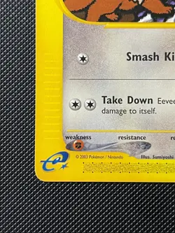 Pokemon Eevee Skyridge Non-Holo Card 54/144 Vintage E-reader NM - Image 3