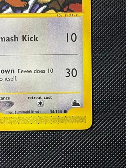 Pokemon Eevee Skyridge Non-Holo Card 54/144 Vintage E-reader NM - Image 4
