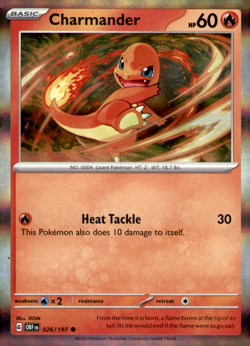 Charmander Promo Miscellaneous Cards & Products 026/197 NM - Image 1