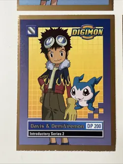Digimon Fox Kids Bandai Promo Cards 2000 Lot of 4 - DigiDestined Series 2 - Image 2