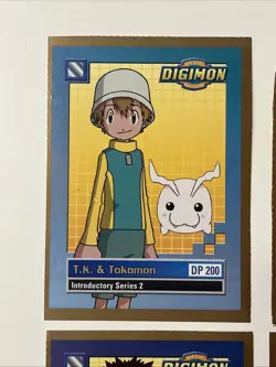 Digimon Fox Kids Bandai Promo Cards 2000 Lot of 4 - DigiDestined Series 2 - Image 3