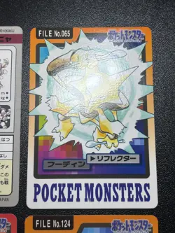[US Duty Inc] Arcanine Alakazam Bandai Carddass Pocket Japanese Pokemon Card - Image 5