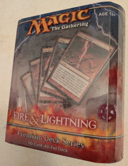 Magic The Gathering Premium Deck Series: Fire & Lightning NEW MTG TCG CCG SEALED - Image 1