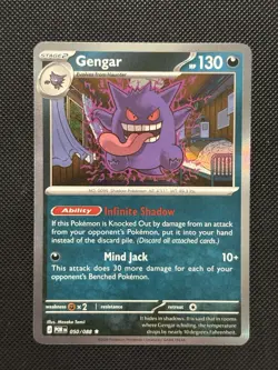Pokemon Perfect Order - Gengar - 050/088 - Holo Rare - M/NM - Image 2