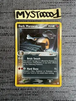Carte Pokemon Dark Marowak 7/109 Holo Bloc Ex Team Rocket Returns English - Image 1