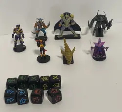 Yugioh Dungeon Dice Monsters Figure Lot Of 7 Figures 96kt /Read - Image 1