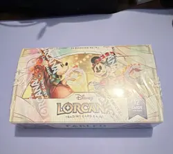 Disney Lorcana Fabled TCG Booster box Lot 24 Packs, 12 Cards Each, sealed - Image 1