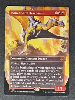 Bonehoard Dracosaur - MTG - Lost Caverns of Ixalan - Card #0321 - Regular Mythic - Image 1