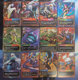 Riftbound English Unleashed UNL Complete Set 3 Legends 12 Card Set NM Foil Rare - Image 1