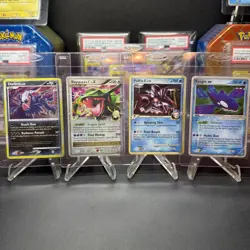 Pokemon Rayquaza C LVL x Black Star Holo Card DP47 Kyogre Ex Darkrai PalkaiMP-HP - Image 1