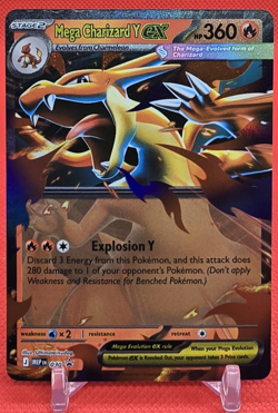 Mega Charizard EX 030 XY Promo Full Art Holo NM Pokemon Card - Image 1