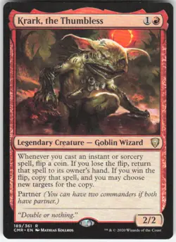 Krark, the Thumbless R Commander Legends 189 LP - Image 1