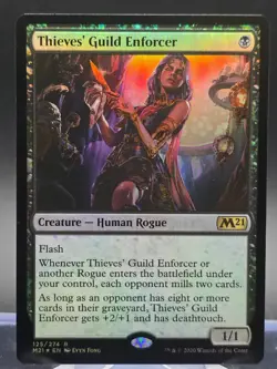 Thieves' Guild Enforcer #125 Core Set 2021 Foil Rare - Image 1