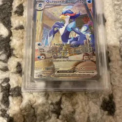 Pokemon SV Paldea Evolved Quaquaval ex Special Illustration Rare 260/193 PSA 10 - Image 4