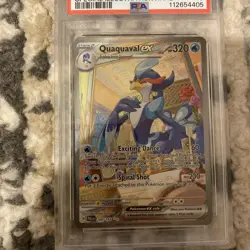 Pokemon SV Paldea Evolved Quaquaval ex Special Illustration Rare 260/193 PSA 10 - Image 5