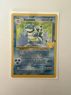 Pokemon TCG Blastoise Celebrations Card 2/102 25th Anniversary Edition NM - Image 1