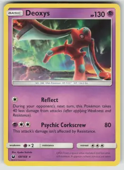 DEOXYS 68/168 RARE CELESTIAL STORM POKEMON NEAR MINT - Image 1