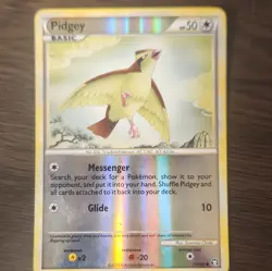 Pokemon TCG Pidgey Triumphant Reverse Holo Common 71/102 50 HP Basic English - Image 1