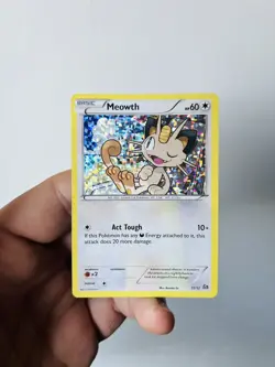 Meowth 11/12 Holo Promo Mcdonald's 2015 Pokemon - Image 1