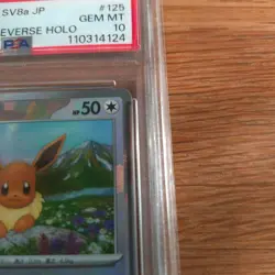 PSA10 Eevee Master Ball Mirror Pokemon Card Single Collectible - Image 3