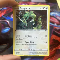 Pokemon TCG Rayquaza - SWSH029 Sword & Shield Black Star Promo NM - Image 2