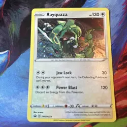 Pokemon TCG Rayquaza - SWSH029 Sword & Shield Black Star Promo NM - Image 3