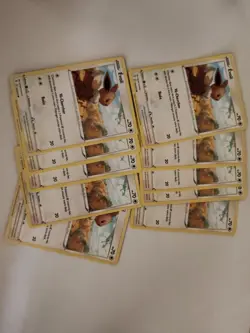 Carte Pokemon - Lot De 10 Evoli 125/203 - Evolution Celeste EB07 - Image 1