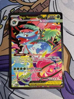 Pokemon TCG Mega Evolution Mega Venusaur EX Sir 177/132 Near Mint Condition - Image 1