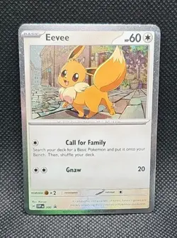 Eevee SVP 200 Cosmos Holo Black Star Promo Pokemon TCG - Image 1