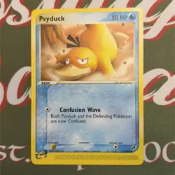 VINTAGE 2003 POKEMON PSYDUCK 73/100 EX SANDSTORM (E-SerIes) REGULAR - LP/NM - Image 2