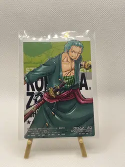 2012 CARDDASS ONE PIECE JAPANESE AR CARDDASS FORMATION 01 No.F01-08 Zoro C - Image 1