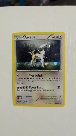 Arceus XY197 XY Black Star Promo Holo Pokemon Card NM - Image 1