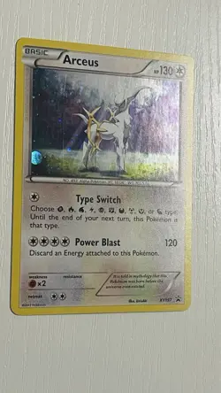 Arceus XY197 XY Black Star Promo Holo Pokemon Card NM - Image 3