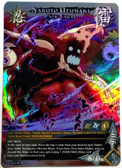 carte naruto ccg Collectible Card Game 55 Foil neuf - Image 1