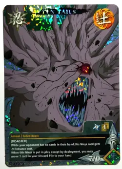 Carte Naruto CCG Collectible Card Game Foil neuf Prism 230 - Image 1