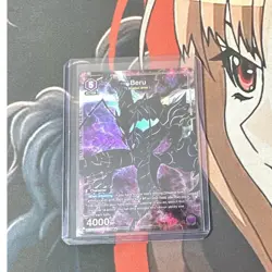 Bandai Union Arena Beru Solo Leveling Foil Common Character Card 4000 Power C5 - Image 1