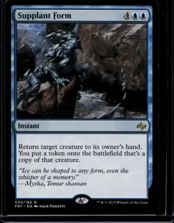 Magic the Gathering MTG Supplant Form (54) Fate Reforged LP - Image 1