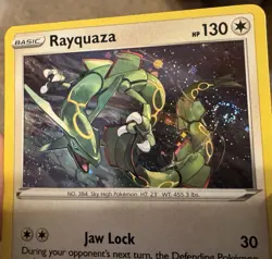 Double Swirl 🌀🌀Rayquaza - Pokemon SWSH: Sword & Shield Promo Cards SWSH029 NM - Image 3