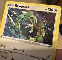 Double Swirl 🌀🌀Rayquaza - Pokemon SWSH: Sword & Shield Promo Cards SWSH029 NM - Image 4