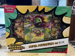 Pokemon TCG Mega Evolution Ascended Heroes 2026 Meganium ex Box Booster Promo - Image 1