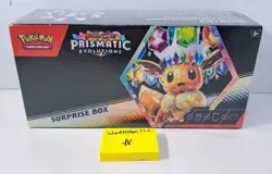 New & Sealed Pokemon TCG Scarlet and Violet Prismatic Evolutions Surprise Box - Image 1