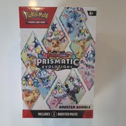 Pokemon TCG Scarlet & Violet Prismatic Evolutions Booster Bundle Box Eevee - Image 1