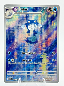 Pokemon: Poliwhirl 176/165 Illustration Rare (LP) -SV: 151 - Image 1