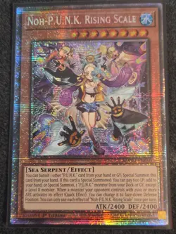 Noh-P.U.N.K. Rising Scale 1st Edition Starlight Rare BLMM-EN050 Yu-Gi-Oh! - Image 1